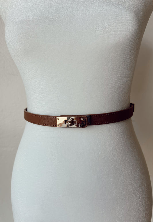 Camel Skinny Belt