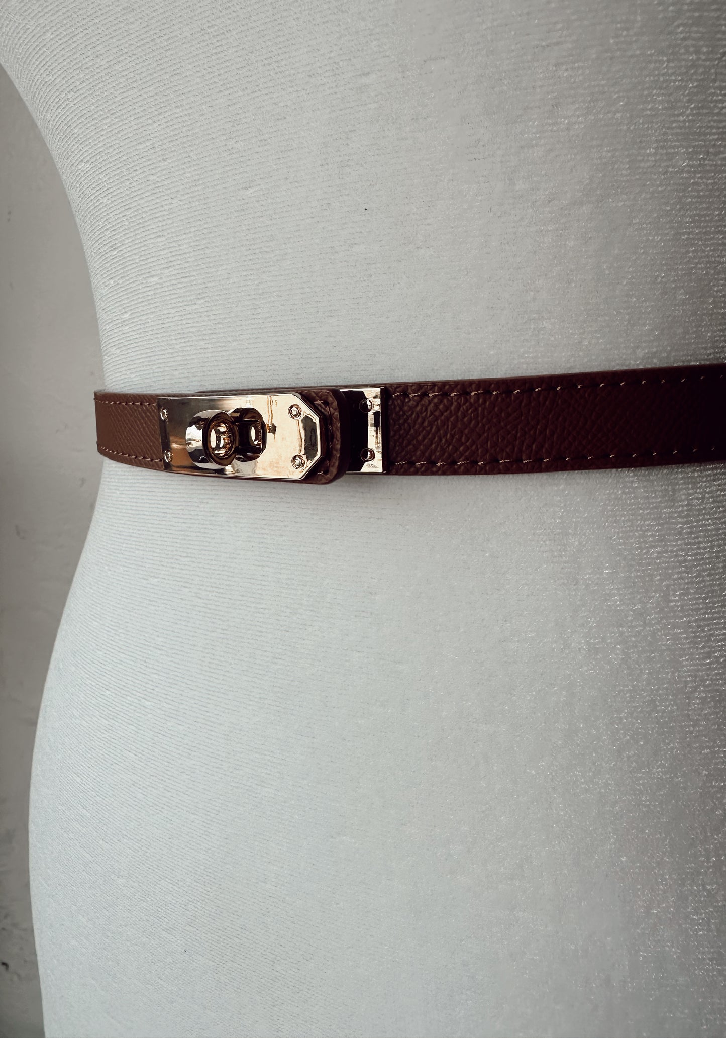 Camel Skinny Belt